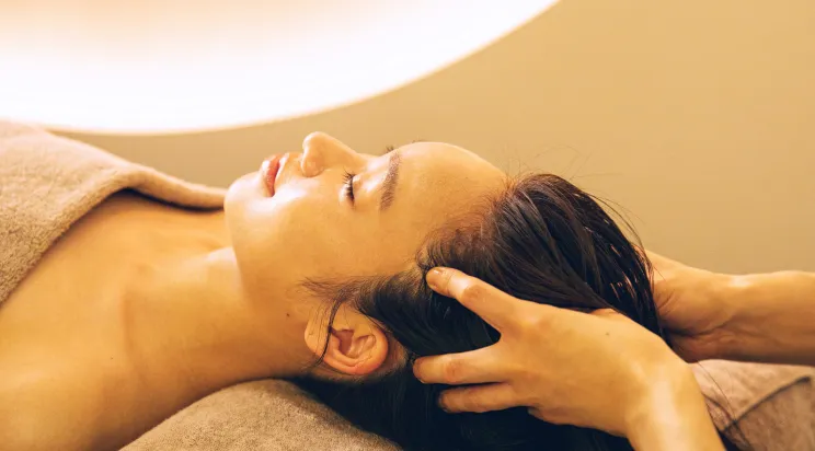Steam Sauna with Mind Release Head Therapy