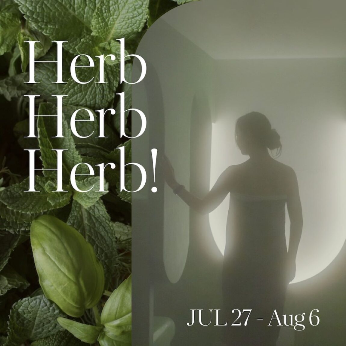 夏はハーブでDETOX！ハーブづくしのスペシャルウィーク”Herb Herb Herb!”